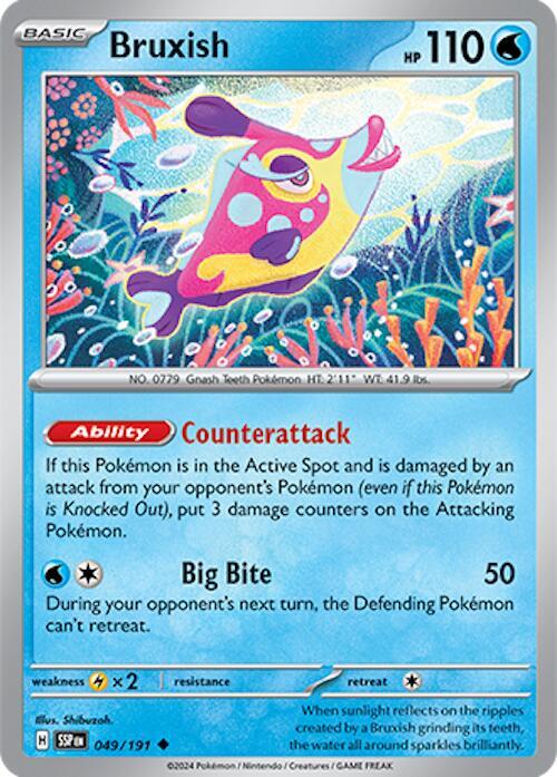 Bruxish - Reverse Foil - Uncommon - 049/191