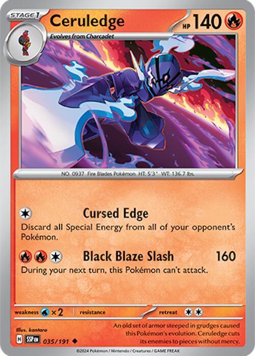 Ceruledge - Reverse Holofoil - 035/191