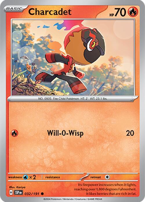 Charcadet - Reverse Holofoil - 032/191
