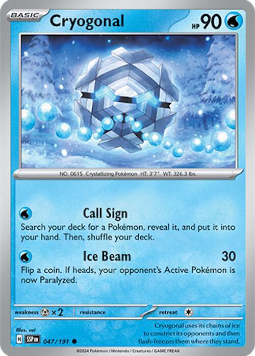 Cryogonal - Reverse Holo - Common - 047/191