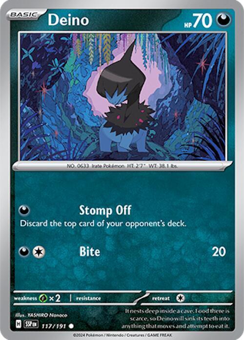 Deino - Reverse Holofoil - 117/191