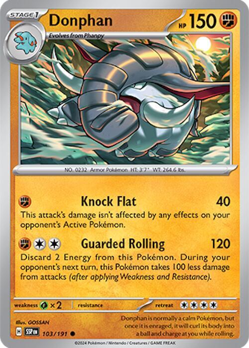 Donphan - Reverse Holo - Common - 103/191