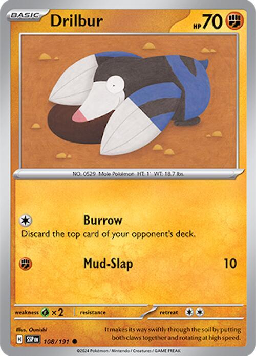 Drillbur - Reverse Foil - Common - 108/191