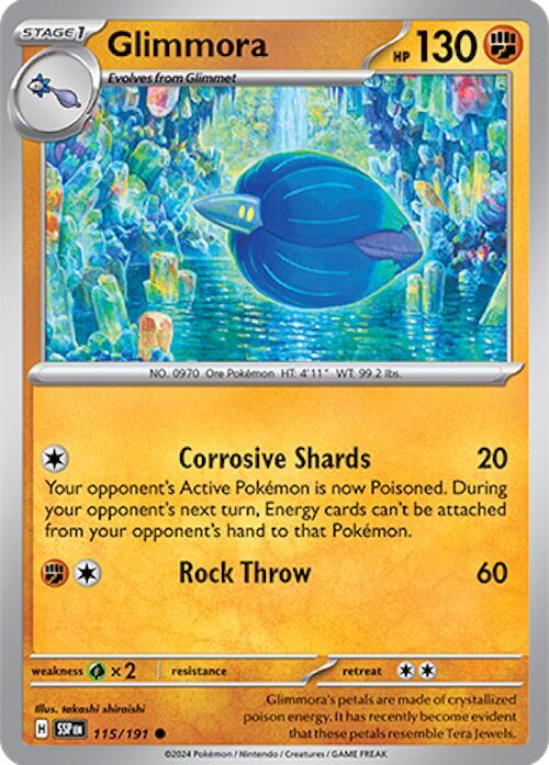 Glimmora - Reverse Holofoil - 115/191