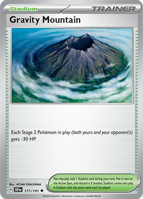 Gravity Mountain - Reverse Foil - Uncommon - 177/191