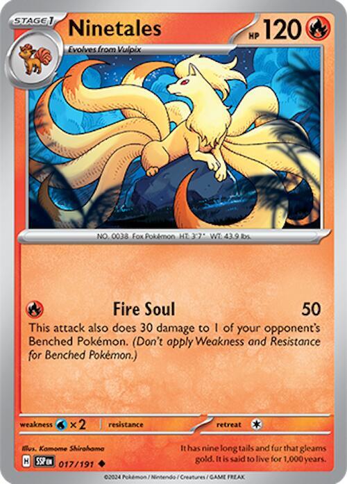 Ninetales - Reverse Foil - 017/191