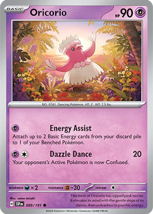 Oricorio - Reverse Foil - Common - 089/191