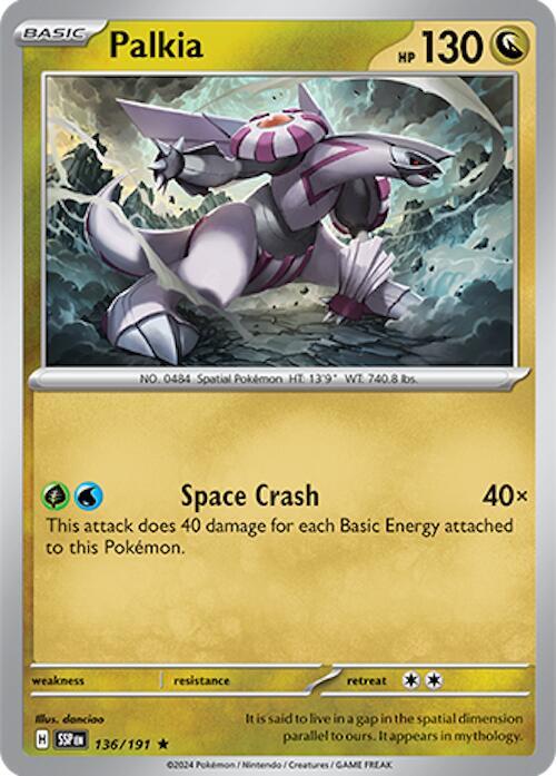 Palkia - Holofoil - Rare - 136/191