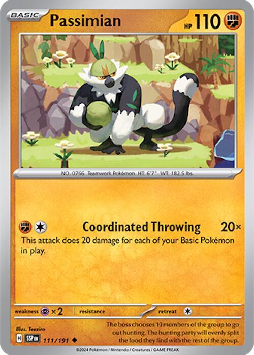 Passimian - Reverse Holo - Uncommon - 111/191