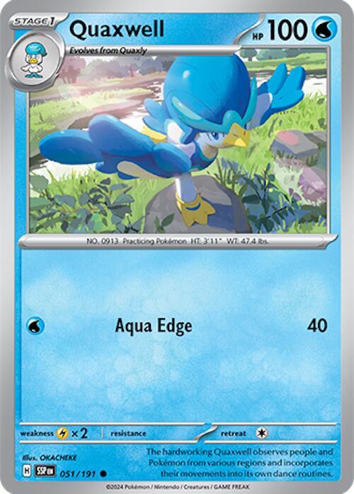 Quaxwell - Reverse Holo - Common - 051/191