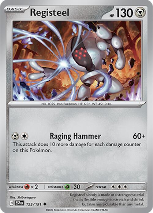 Registeel - Reverse Foil - Uncommon - 125/191