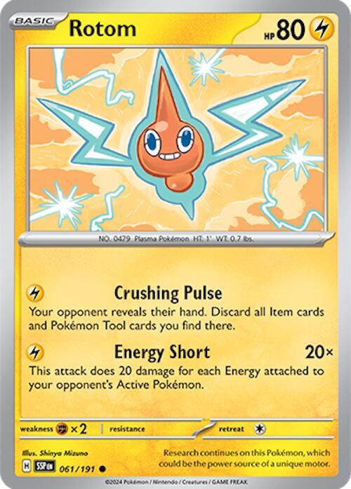 Rotom - Reverse Holofoil - 061/191