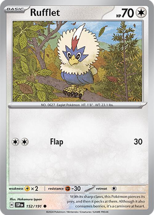Rufflet - Reverse Foil - Common - 152/191