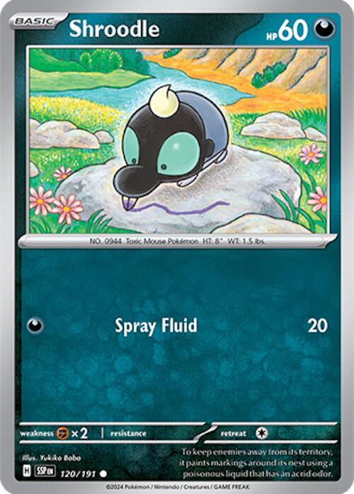 Shroodle - Reverse Holo - Common - 120/191