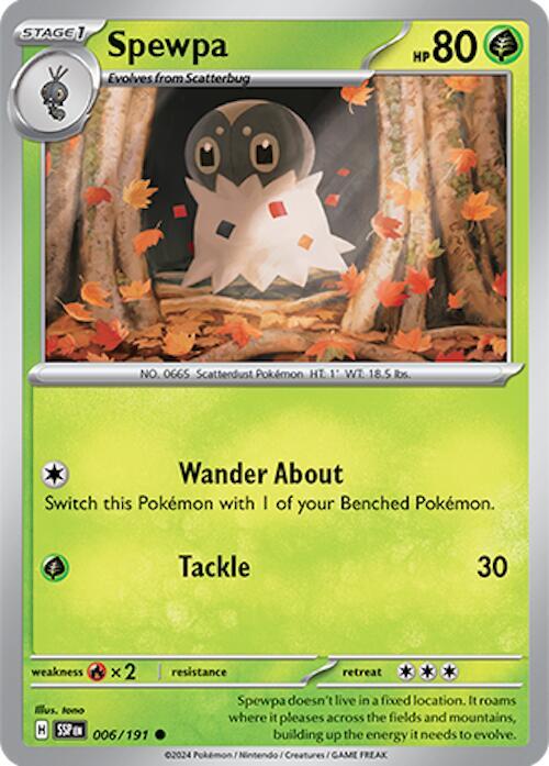 Spewpa - Reverse Foil - Common - 006/191