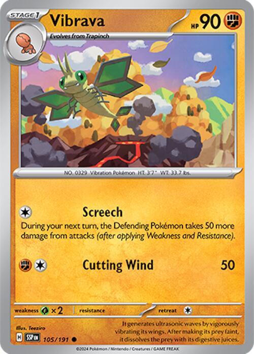 Vibrava - Reverse Holo - Common - 105/191