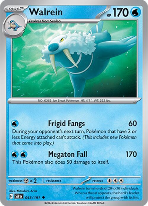 Walrein - Reverse Holofoil - 045/191