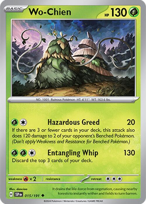 Wo-Chien - Reverse Holo - Uncommon - 015/191