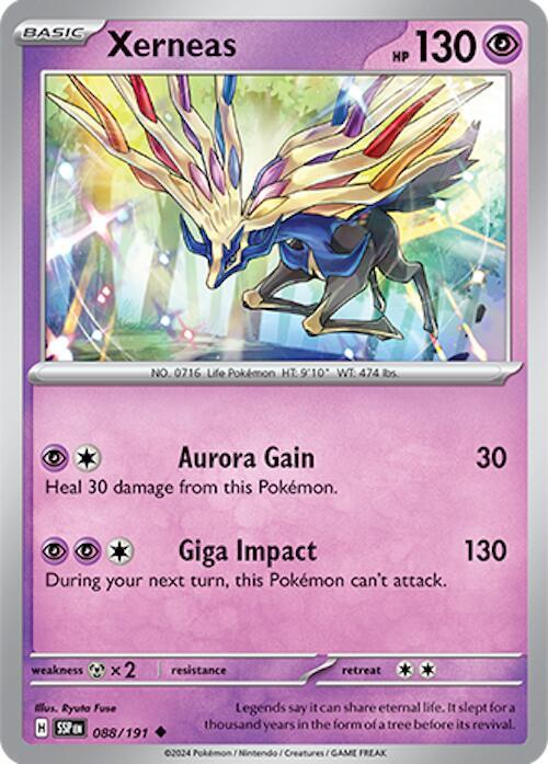 Xerneas - SV08: Surging Sparks (Reverse Foil)
