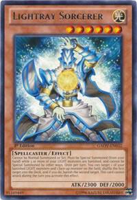 Lightray Sorcerer - Rare - 1st Edition - GAOV-EN032