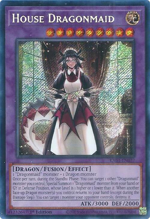 House Dragonmaid (Secret Rare) - RA03-EN037