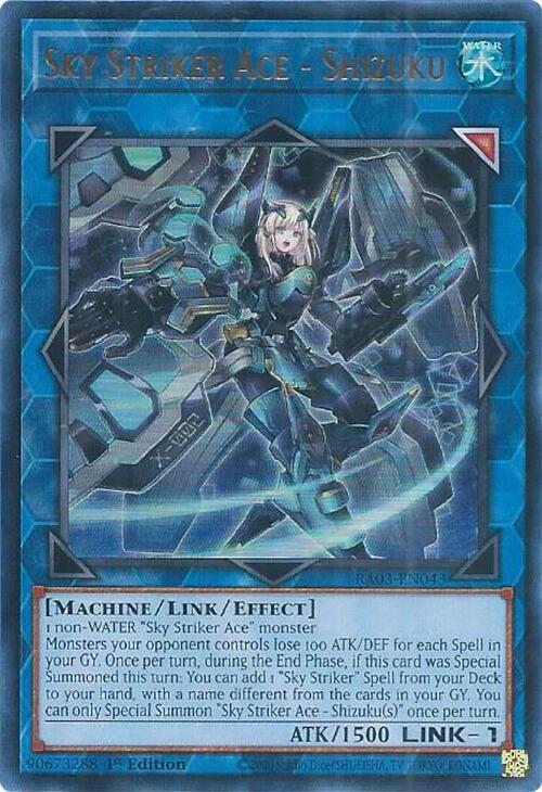 Sky Striker Ace - Shizuku (UR) - RA03-EN043