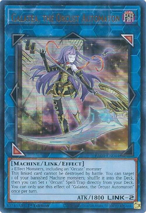 Galatea, the Orcust Automaton (UR) - 1st Edition - RA03-EN044