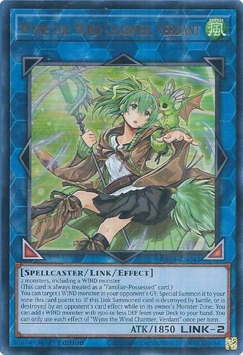 Wynn the Wind Charmer, Verdant (UR) - RA03-EN045