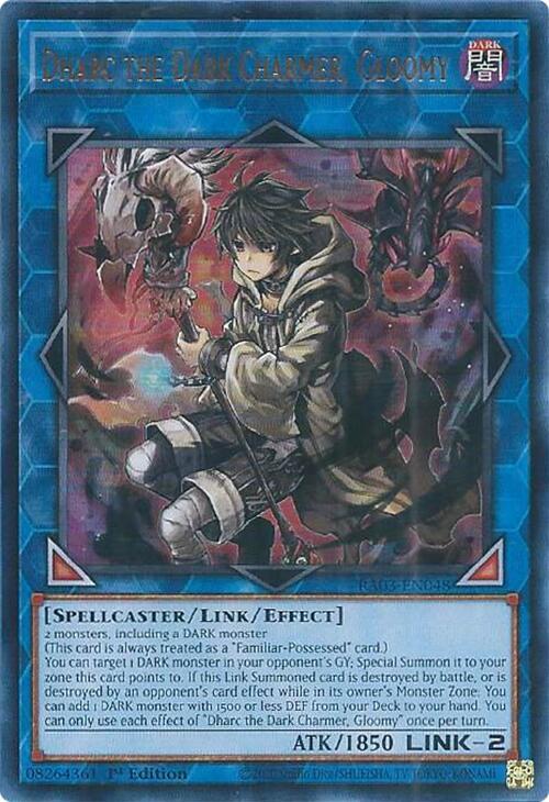 Dharc the Dark Charmer, Gloomy (Ultra Rare) - 1st Edition - RA03-EN048