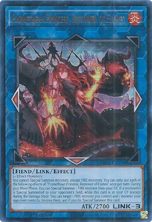 Promethean Princess, Bestower of Flames (UR) - RA03-EN050