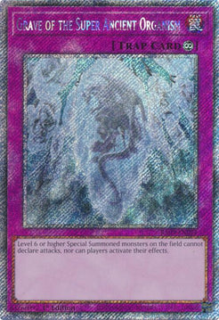 Grave of the Super Ancient Organism (Platinum Secret Rare) - RA03-EN07 ...