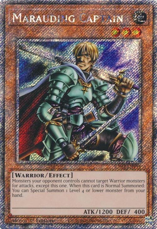 Marauding Captain - Platinum Secret Rare - 1st Edition - RA03-EN118