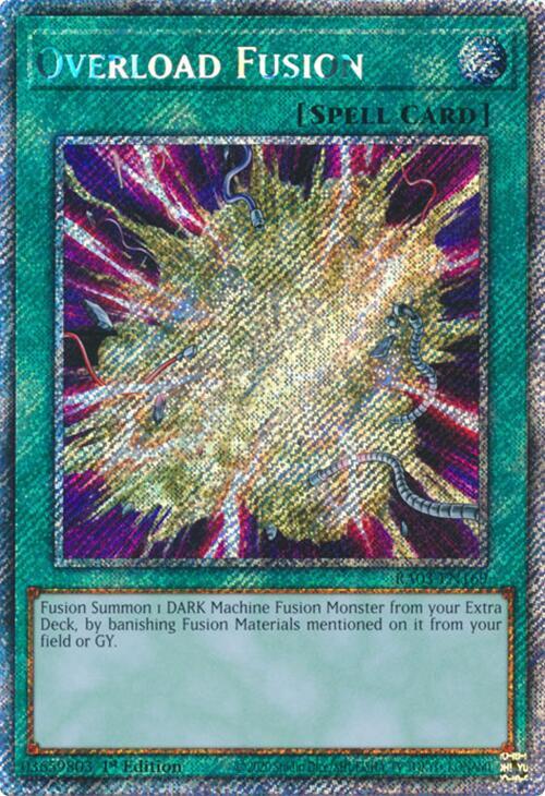 Overload Fusion - Platinum Secret Rare - 1st Edition - RA03-EN169