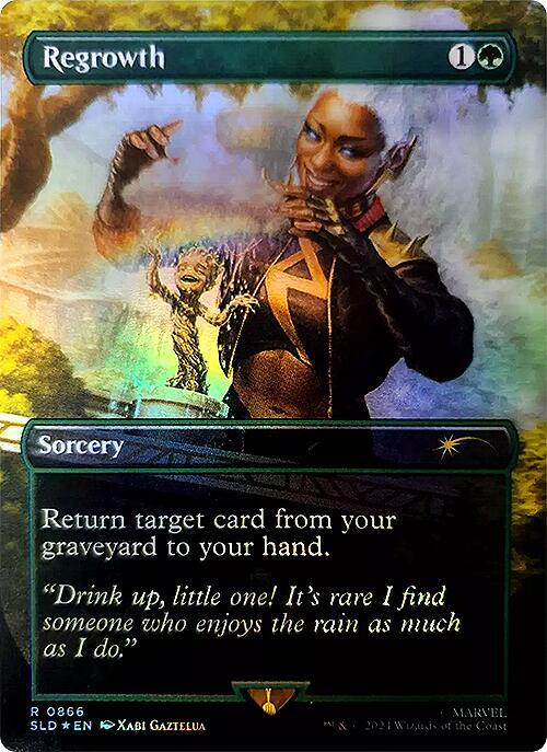 Regrowth - Secret Lair Drop (Rainbow Foil) - 0866