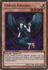 Fabled Grimro - Gold Rare - Limited Edition - GLD5-EN026
