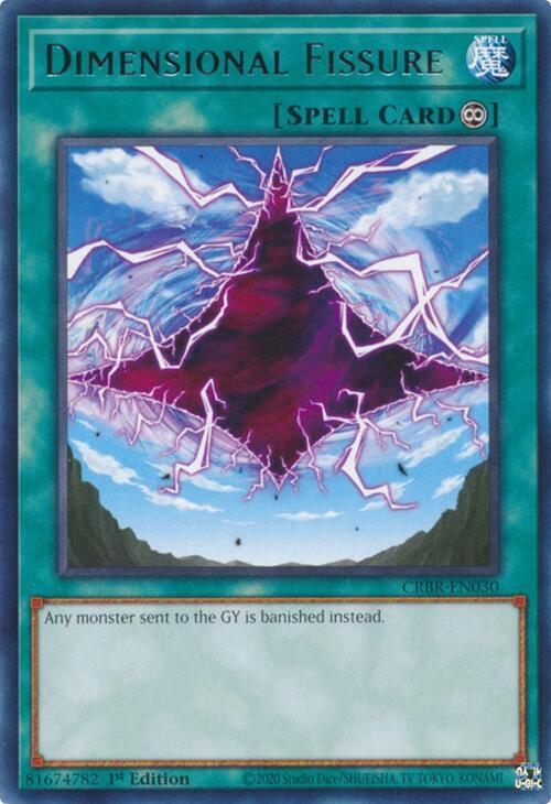 DImensional Fissure - Rare - 1st Edition - CRBR-EN030