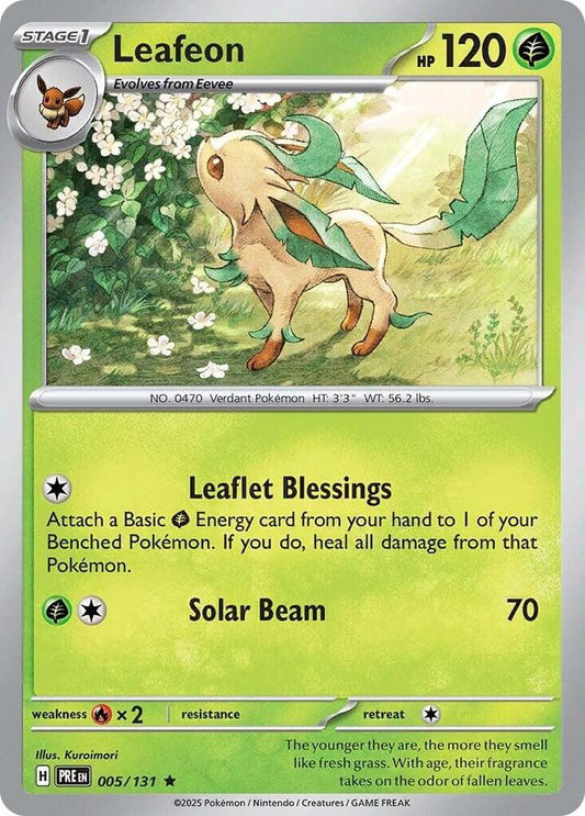 Leafeon - Holofoil - 005/131