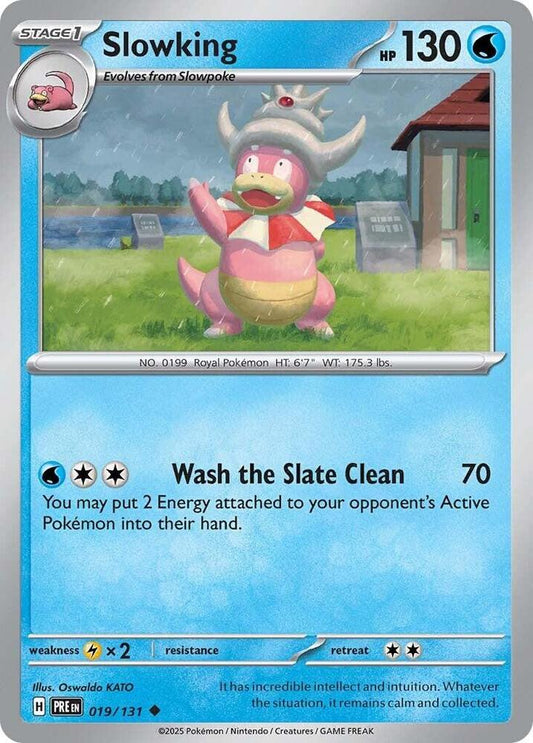 Slowking - Uncommon - Reverse Foil - PRE EN - 019/131