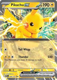 Pikachu ex - 028/131 (Holofoil)