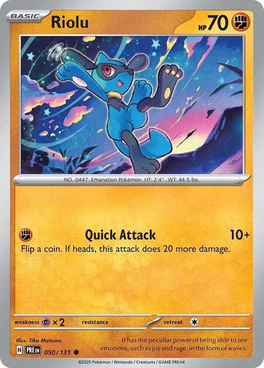 Riolu - Common - Reverse Foil - PRE EN - 050/165