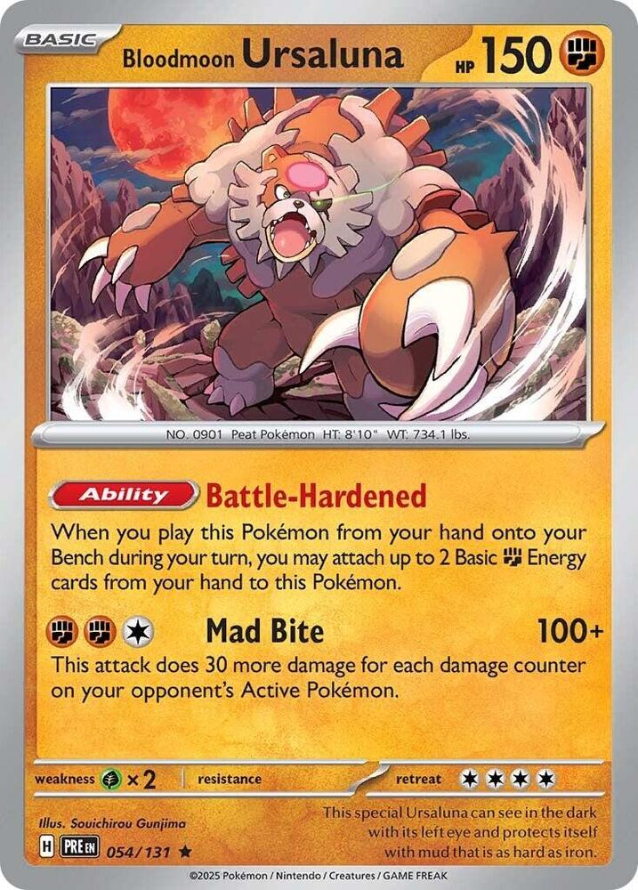 Bloodmoon Ursaluna - Holofoil - 054/131