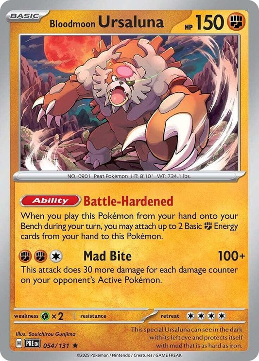 Bloodmoon Ursaluna - Holofoil - 054/131