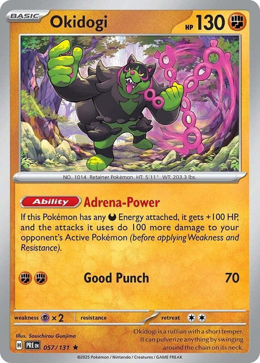 Okidogi - Rare - Holofoil - PRE EN - 057/131
