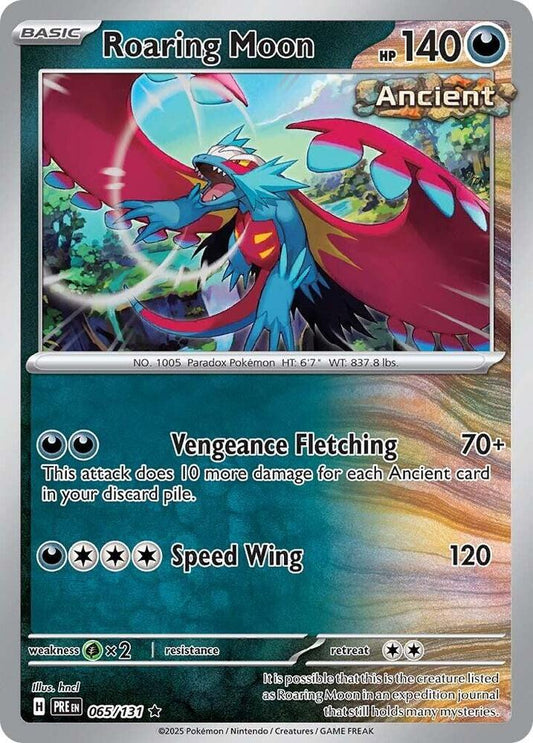 Roaring Moon - Rare - Holofoil - PRE EN - 065/131