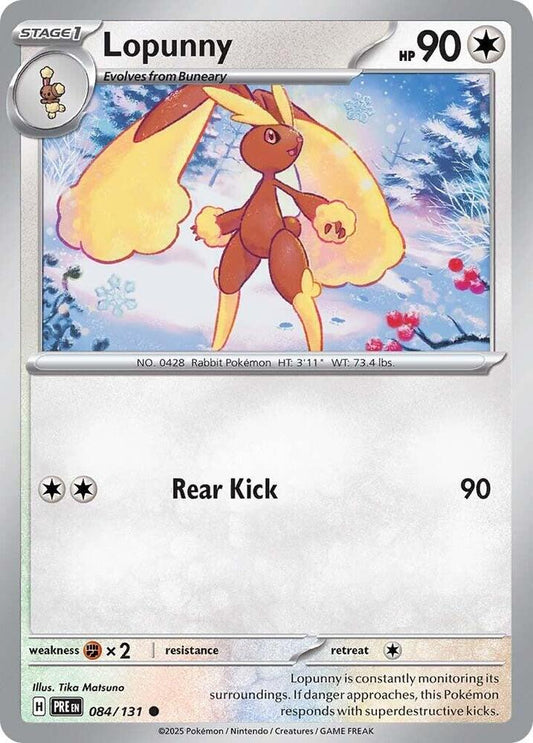 Lopunny - Common - Reverse Foil - PRE EN - 084/131
