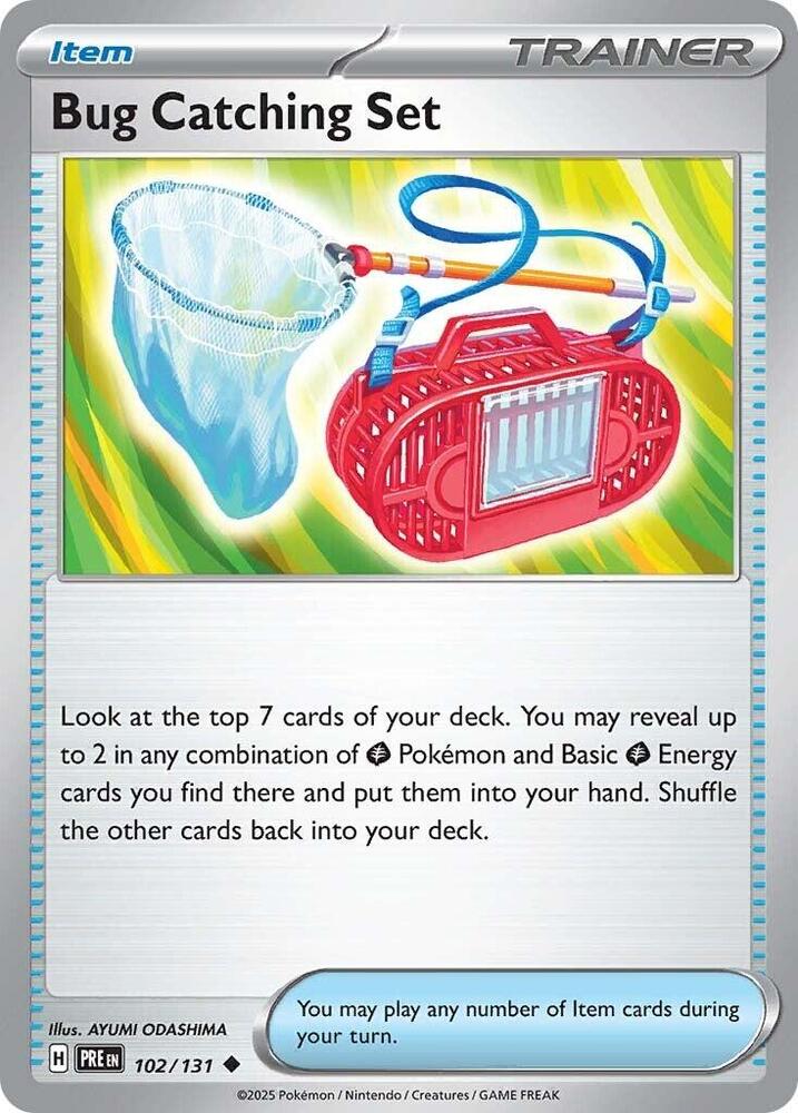 Bug Catching Set - Reverse Holofoil - 102/131
