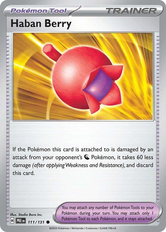 Haban Berry - Reverse Holofoil - 111/131