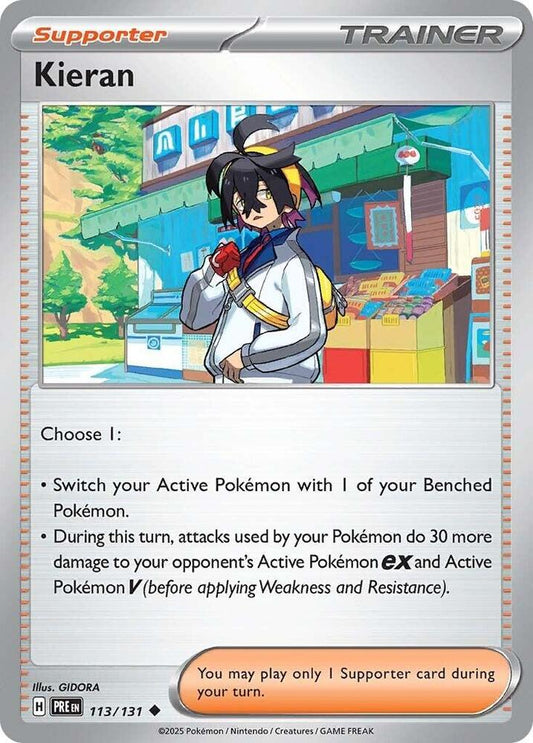 Kieran - Reverse Holofoil - 113/131