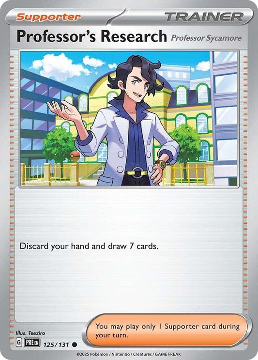 Professor's Research [Professor Sycamore] - Reverse Holofoil - 125/131