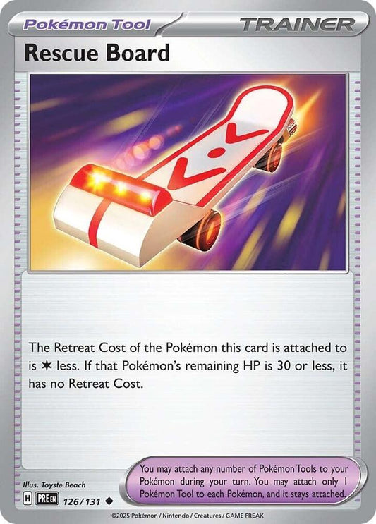 Rescue Board - Reverse Holofoil - 126/131